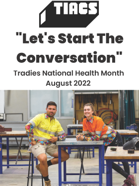 Tradies National Health Month / Poster 1